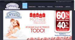 Desktop Screenshot of colchonespetalo.com